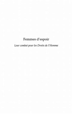 Femmes d'espoir : Leur combat pour les Droits de l'Homme (eBook, PDF)