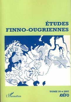 Cover Etudes finno-ougriennes n(deg) 39 (eBook, PDF)