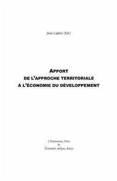 Apport approche territoriale al'eonomie (eBook, PDF) - Collectif