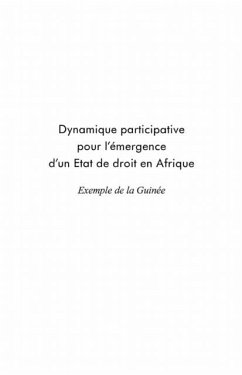 Dynamique participative pour l'emergence (eBook, PDF)