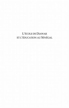 ecole de diawar et l'education au senegal (eBook, PDF)