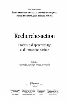 Cover Recherche-action processus d'apprentissa (eBook, PDF)