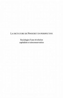 Dictature de pinochet en perspective (eBook, PDF)