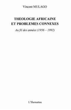 Theologie africaine et problemes connexe (eBook, PDF)
