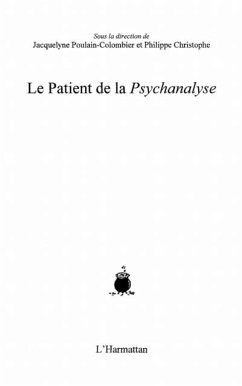 Patient de la psychanalyse (eBook, PDF)