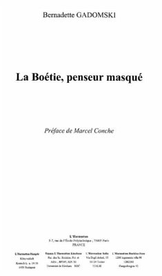 La boetie penseur masque (eBook, PDF)