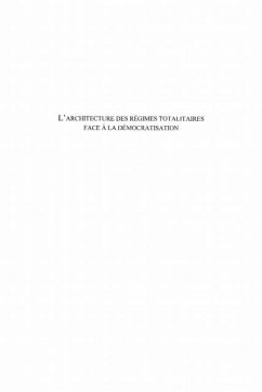 L'architecture des regimes totalitaires (eBook, PDF)