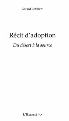 Recit d'adoption (eBook, PDF) Recit d'adoption (eBook, PDF)