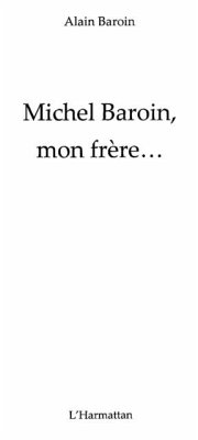 Cover Michel baroin, mon frEre... (eBook, PDF)