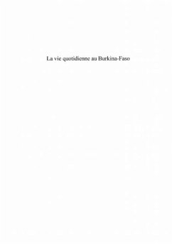 Vie quotidienne au Burkina-Faso La (eBook, PDF)