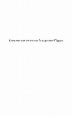Entretiens avec des auteurs francophones (eBook, PDF)