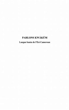 Parlons kwakum (eBook, PDF)