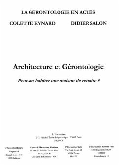 Architecture et gerontologie (eBook, PDF)