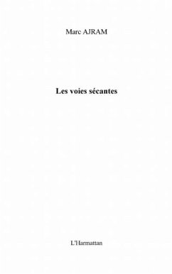 Cover LES VOIES SECANTES (eBook, PDF)