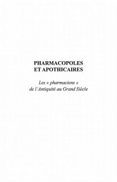 Cover Pharmacopoles et apothicaires (eBook, PDF)
