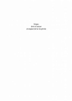 Image droit d'auteur et respect de la vi (eBook, PDF)