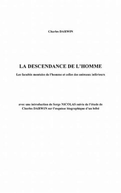 Cover Descendance de l'homme La (eBook, PDF)