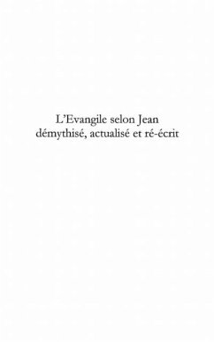 Evangile selon jean (eBook, PDF)