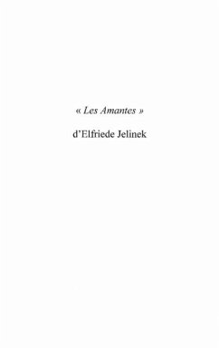 Cover Amantes d'elfriede jelinek les (eBook, PDF)