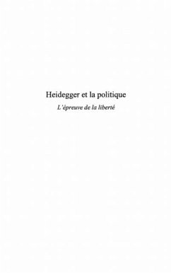 Heidegger et la politique l'epreuve de l (eBook, PDF)