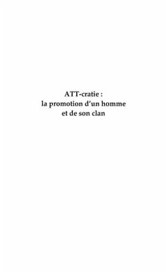 Cover Att-cratie: promotion d'un homme et de (eBook, PDF)