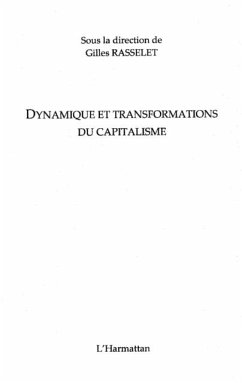 Dynamique et transformations du capitalisme (eBook, PDF)