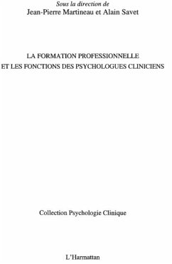 Formation professionnelle et les fonctio (eBook, PDF)