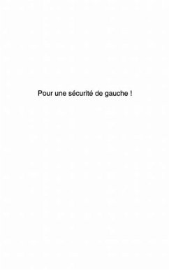 Pour une securite de gauche (eBook, PDF)