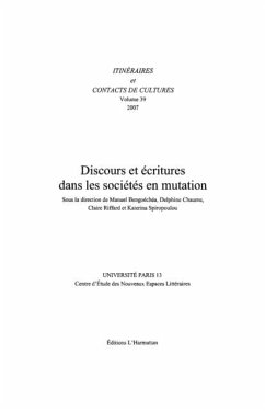 Discours et ecritures dans lessocietes (eBook, PDF) - Collectif