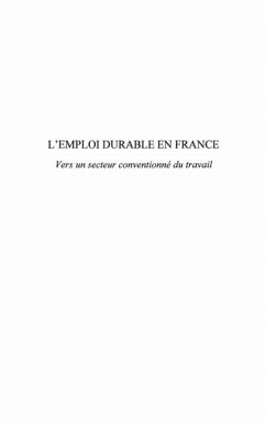 Emploi durable en france (eBook, PDF)