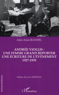 Cover Andree Viollis: Une femme grand reporter (eBook, PDF)