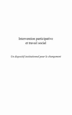 Cover Intervention participative et travail social (eBook, PDF)