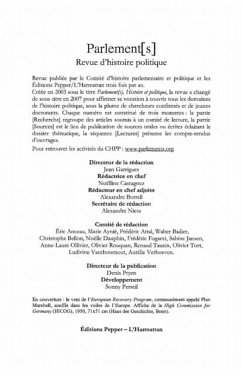 Les politiques au pied du mur (eBook, PDF)