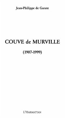Couve de murville 1907-1999 (eBook, PDF)