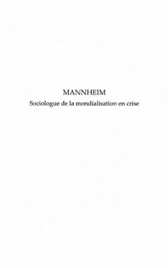 Cover Mannheim - sociologue de la mondialisati (eBook, PDF)