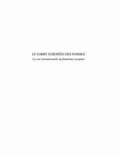 Lobby europeen des femmes Le (eBook, PDF)