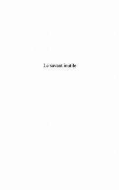 Le savant inutile (eBook, PDF) - Jean Rene Ovono Mendame