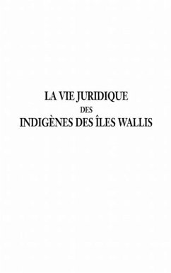Vie juridique des indigenes des iles wal (eBook, PDF) - Bonnet Charles