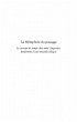 La metaphore du passage - le concept de... - Bild 1