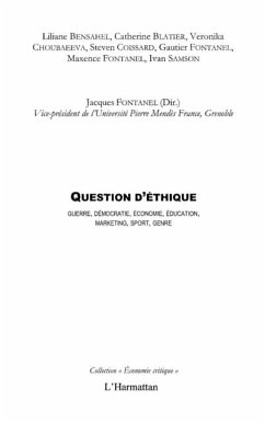 Questions d'ethique (eBook, PDF)