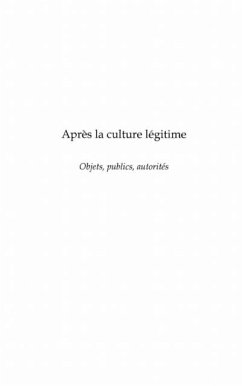 Cover Apres la culture legitime (eBook, PDF)