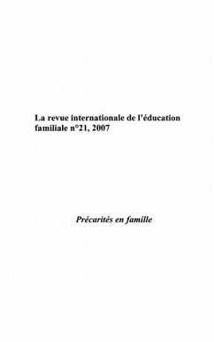 Precarites en famille (eBook, PDF)