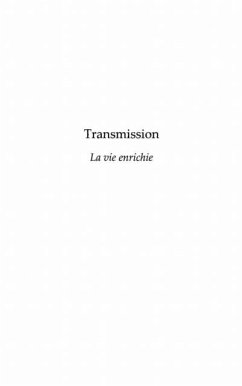 Cover Transmission - la vie enrichie (eBook, PDF)
