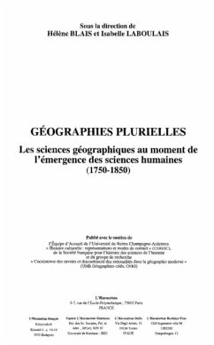 Geographies plurielles (eBook, PDF)