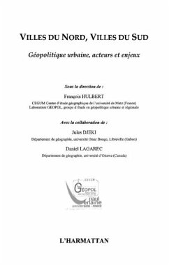 Villes du nord villes du sud (eBook, PDF)