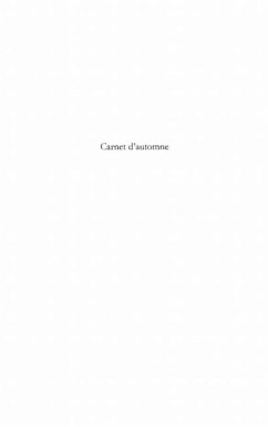 Carnet d'automne (eBook, PDF)