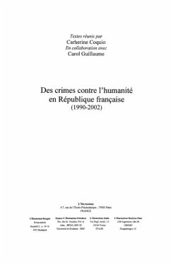 Des crimes contre l'humanite en republiq (eBook, PDF)