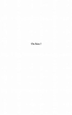 Cover OU BIEN ? (eBook, PDF)