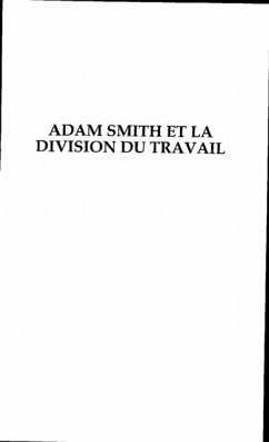 Adam smith et la division du travail (eBook, PDF)