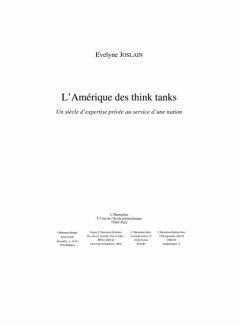 Amerique des think tanks (eBook, PDF)